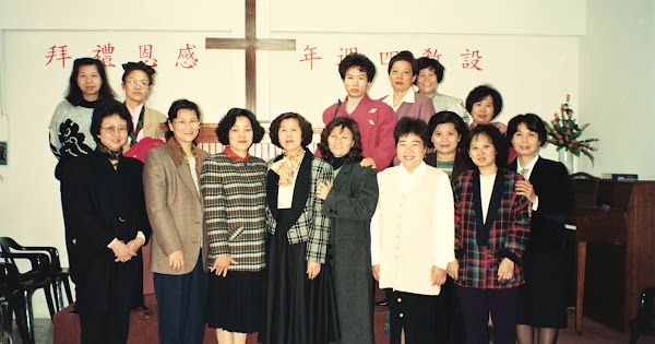 王明楊洗禮合照及領受聖餐