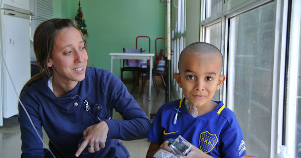 關心 Posadas 醫院小兒科的小孩